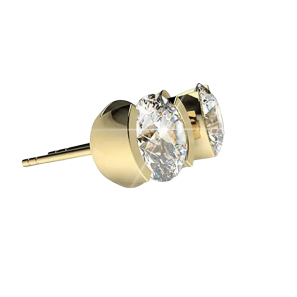 Round Brilliant Cut Diamond Studs Earrings