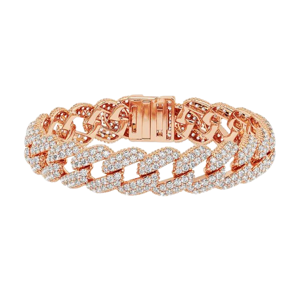 Luxury 18k Gold Diamond Bracelet