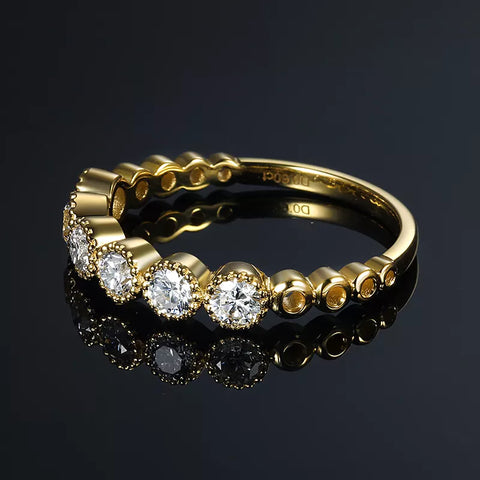 Lab Grown Diamond 18k Gold Ring