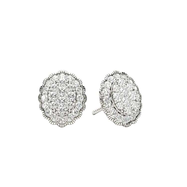 Elegant Diamond Studs Earrings