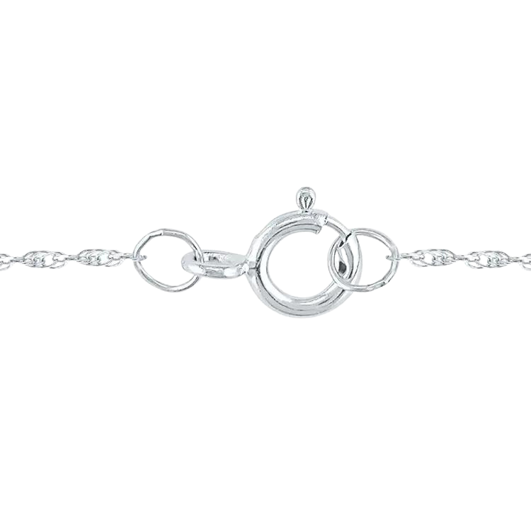 18k White Gold Dazzling Diamond Necklace