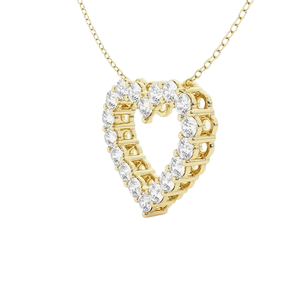 Luxury Heart Diamond Necklace