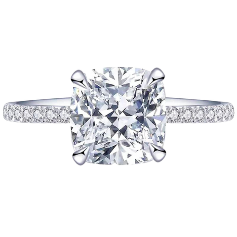 3.2Ct Lab Diamond Solitary Ring