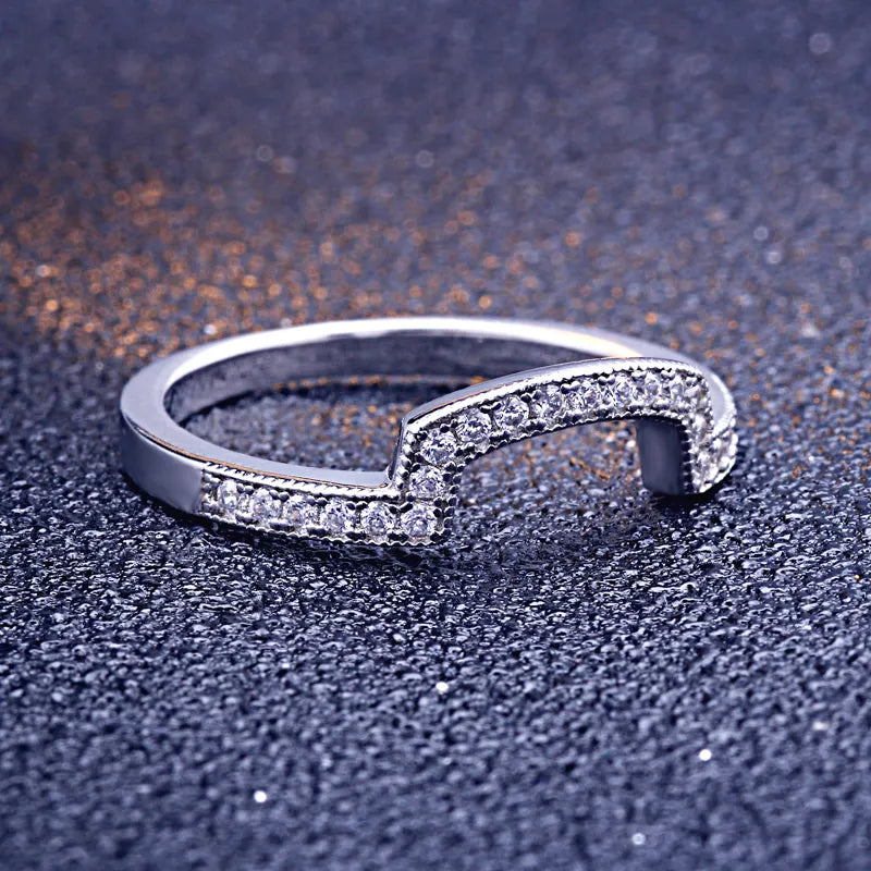 Fashion luxury S925 Sterling Silver Ring