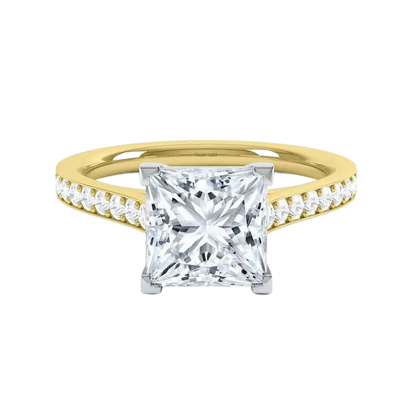 Luxury Princess Diamonds Ring