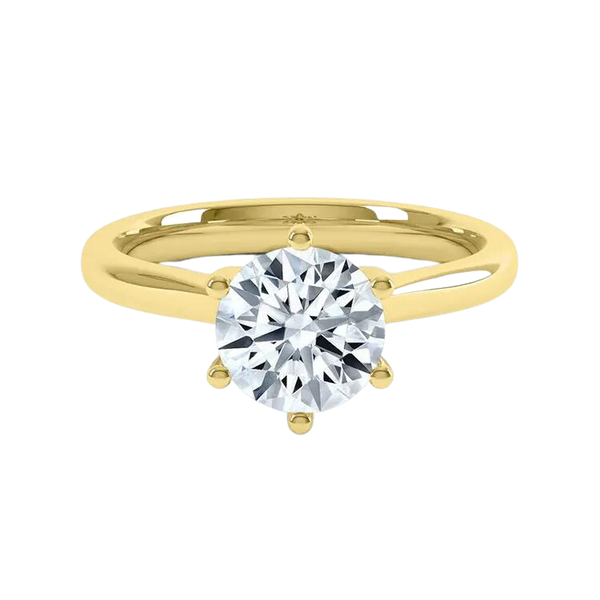 Classic Design Lab Grown Diamond Engagement Ring