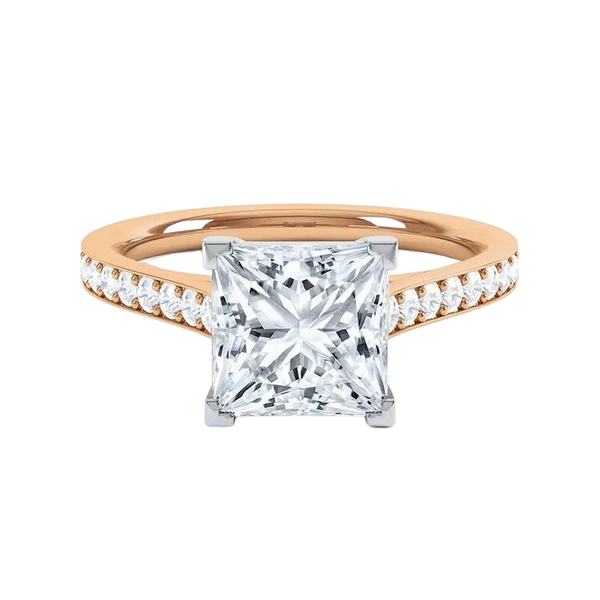 Luxury Princess Diamonds Ring