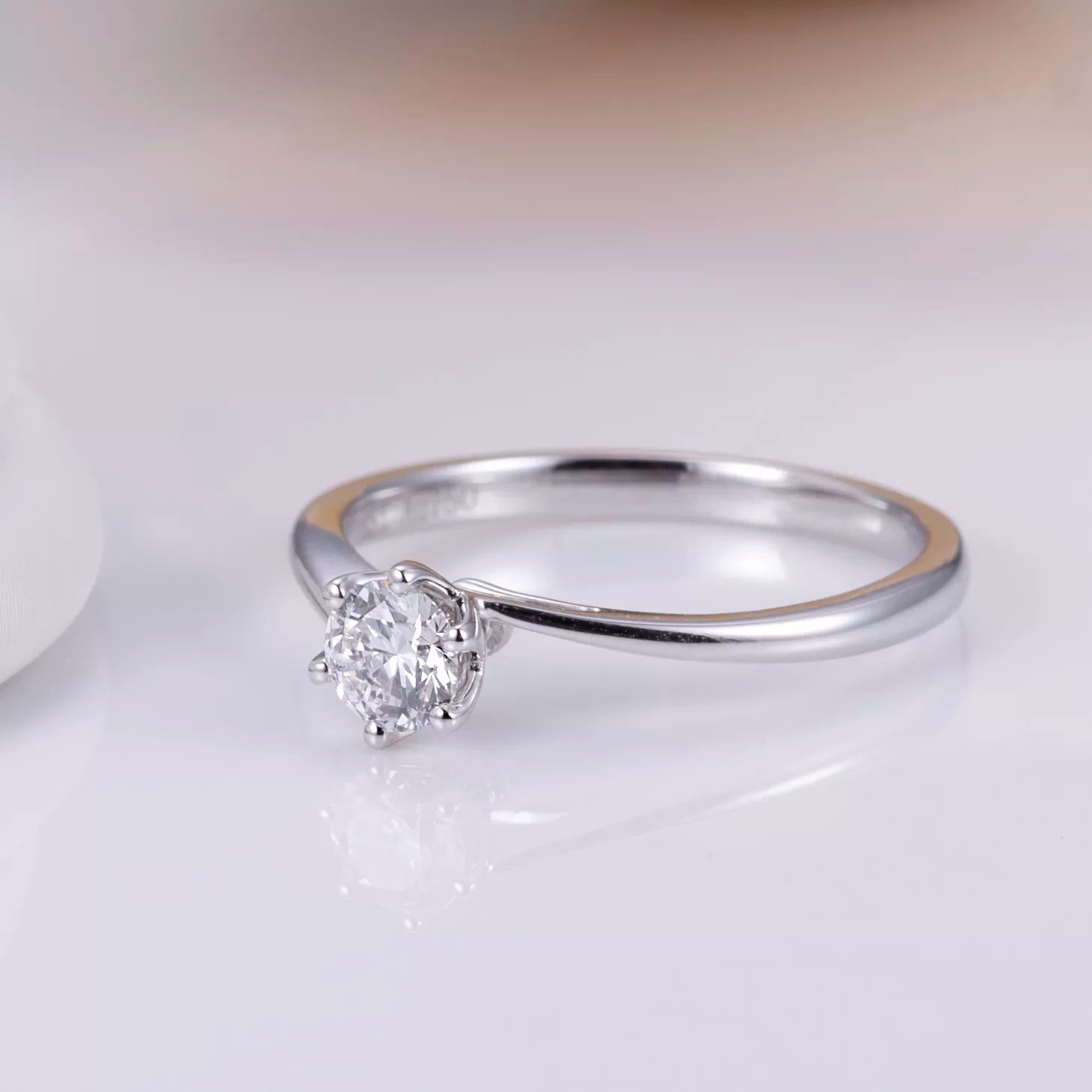 Classic Solitaire Engagement Ring