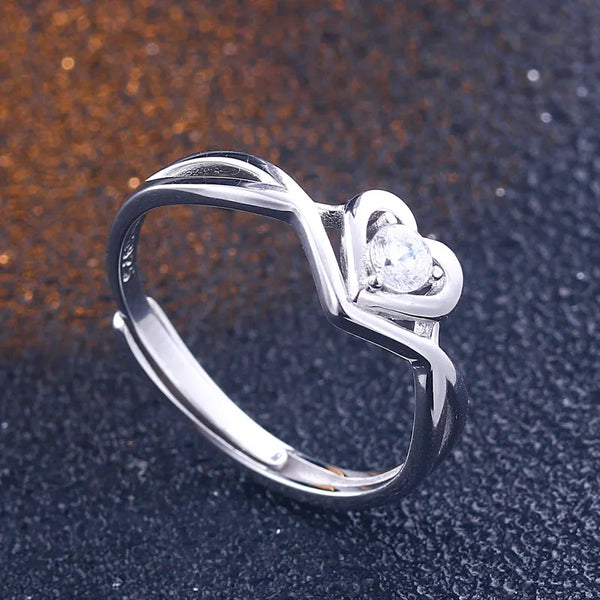 S925 Sterling Silver Character Ring