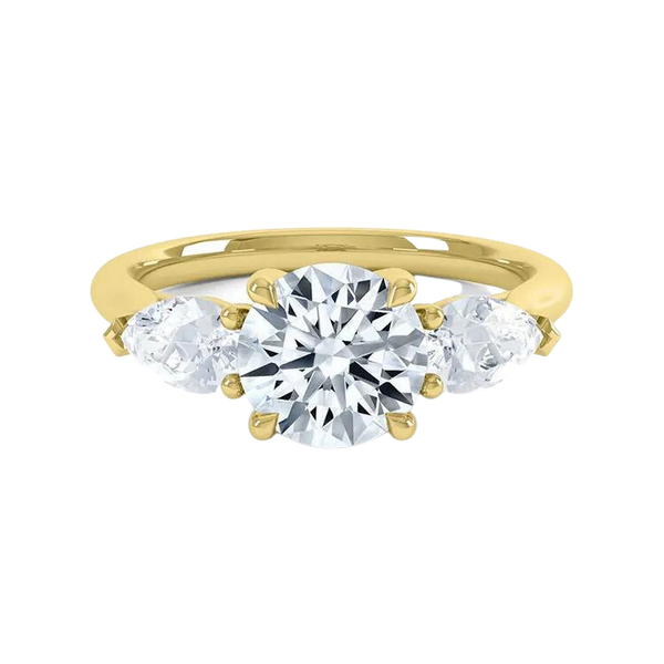 3 Stone Diamond Engagement Ring