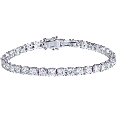 Diamonds 18k Gold Tennis Bracelet