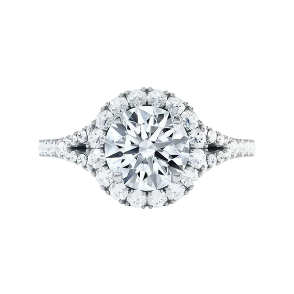 Luxury Round Brilliant Cut Lab grown diamond Ring