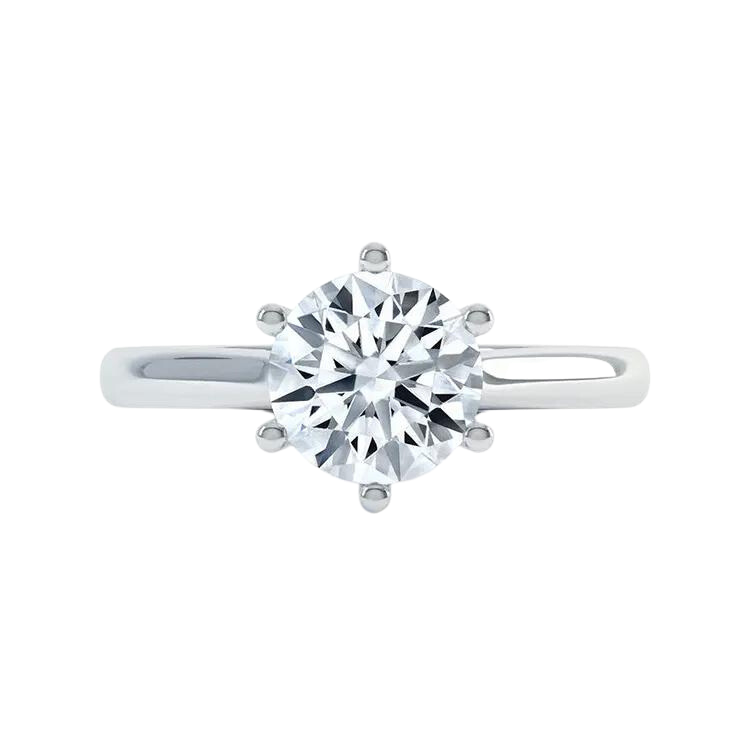 Classic Design Lab Grown Diamond Engagement Ring