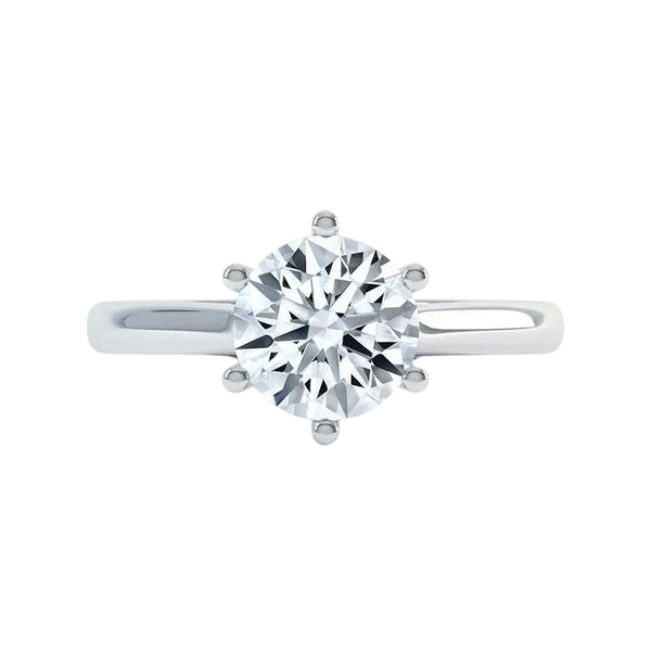 Classic Design Lab Grown Diamond Engagement Ring