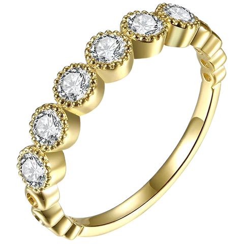 Lab Grown Diamond 18k Gold Ring