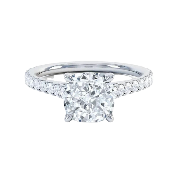 Cushion Cut Diamond Engagement Ring